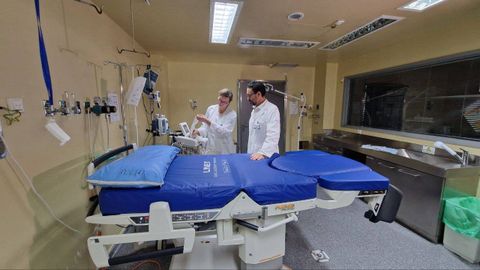 Zona de Ginecolog�a del Hospital de Valle del Nal�n