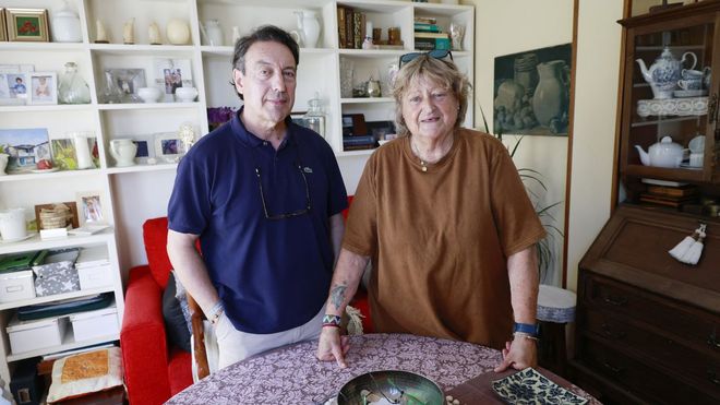 Este matrimonio ferrolano ser� por primera vez familia de acogida de un menor este verano; se integrar� con sus cuatro nietos, de entre 3 y 15 a�os. 