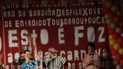 Uno de los multitudinarios actos del Carnaval focense de este a�o