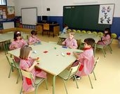 El colegio de Teo estren� el edificio para infantil.