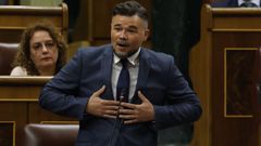 Rufi�n, el pasado 9 de septiembre, en el Congreso
