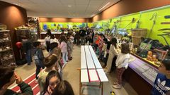 Imagen de archivo de una visita escolar al Melga