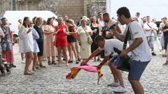 Imagen de una edici�n anterior de las fiestas del barrio de Sar
