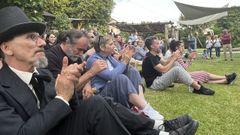 As� fue el festival Abride a Fiestra�que conmemor� el fallecimiento de Rosal�a de Castro en Padr�n