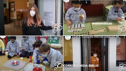 El CEIP Raquel Camacho (A Coru�a) los alumnos son protagonistas de un v�deo que apuesta por el aprendizaje de excelencia