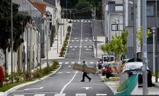 Virxe Branca no parece la misma que antes de su reurbanizaci�n, que cost� 240.000 euros.