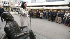Acto de homenaje a Bra�as, el pasado febrero, en el 125.� aniversario de su muerte
