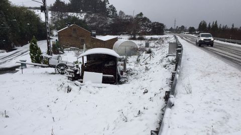 Nieve en As Pontes