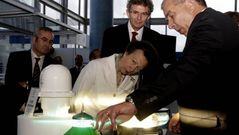 La princesa Ana de Inglaterra en A Coru�a