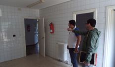 Visita t�cnica al edifico que albergar� la Escola de M�sica de Silleda.