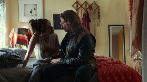 Fotograma de la pelcula A star is born protagonizada por Lady Gaga y Bradley Cooper