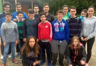 Alumnos de primero y tercero de la ESO y de primero de Bachillerato participaron en el v�deo.