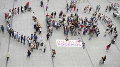 Acto de inicio de campa�a de Unidos Podemos en Avil�s