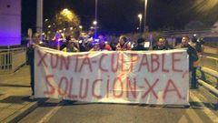 Protesta de mariscadores en A Coru�a