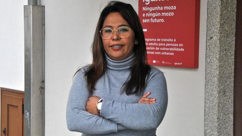 Natalia Sanabria, voluntaria del proyecto Referentes