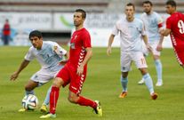 Compos y Murcia empataron a uno en San L�zaro. 