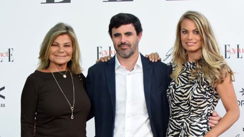 Cari Lapique, Antonio Matos y Carla Goyanes,