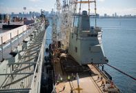 Navantia colabor� en Australia en las tareas de culminaci�n de los dos megabuques. 