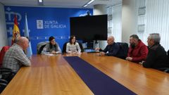 La reunin tuvo lugar en la Delegacin Territorial de la Xunta en Lugo