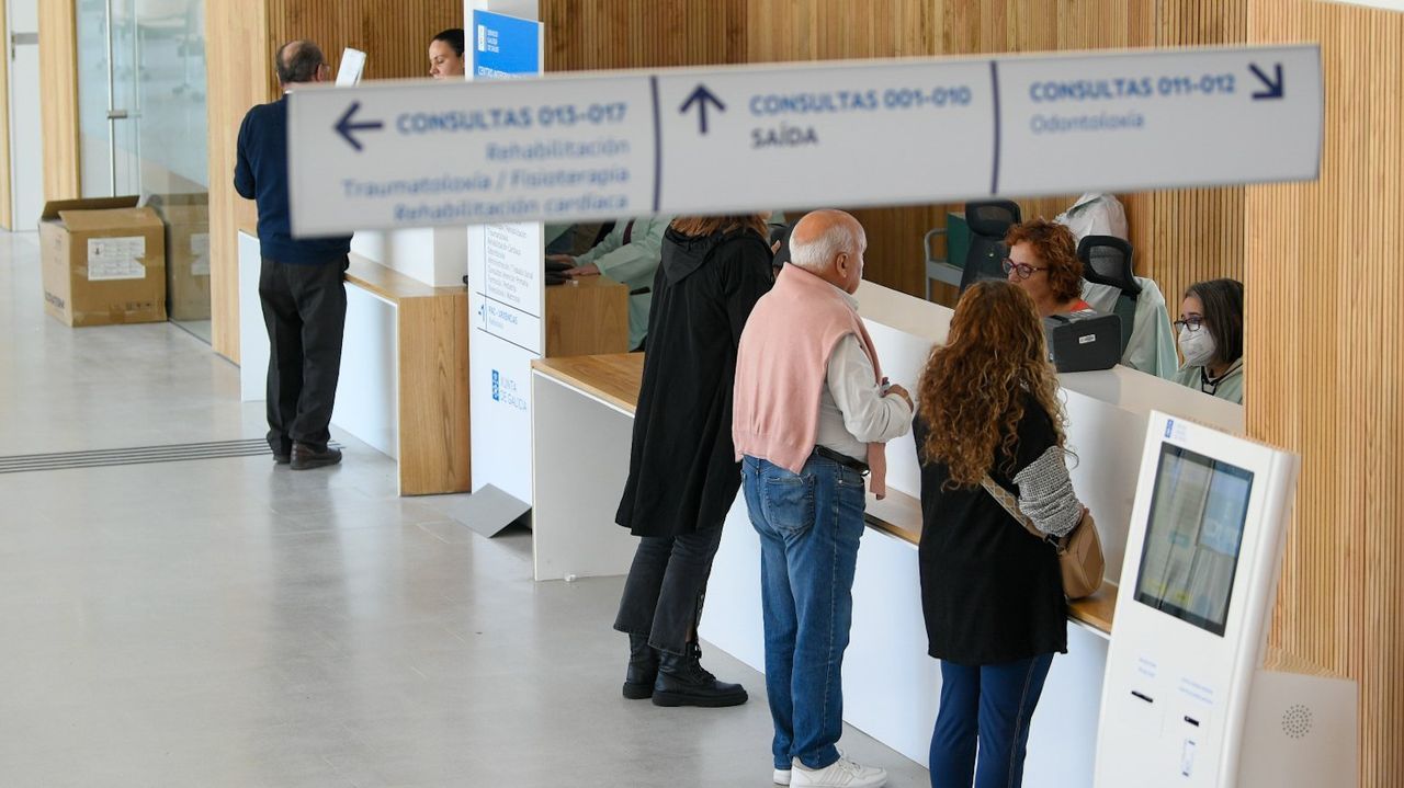 El Sergas asegura que el 60 % de los pacientes en los centros de salud consiguen cita en cuatro días
