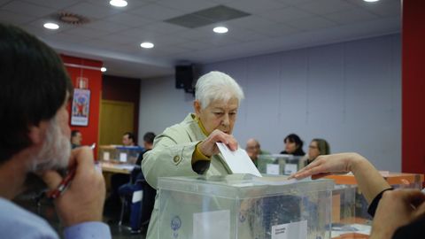 Jornada electoral en Negreira