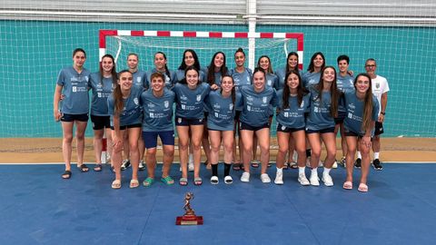 La plantilla del Guard�s, en el Summer Bag, torneo de pretemporada.