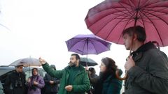 Observaci�n de aves en el complejo intermareal de O Bao