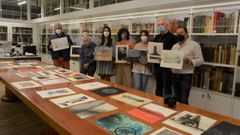 O xurado mostra as obras galardoadas nesta edici�n