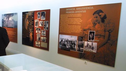 Los v�nculos de Carmen Mart�n Gaite con Ourense fueron hace a�os el tema de una exposici�n en el Museo Municipal.