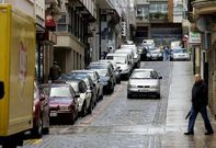 Las marcas viales pintadas hace semanas carecen por el momento de vigencia. 