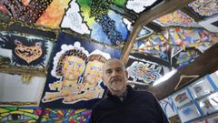 Xeada en su casa museo en Alfoz