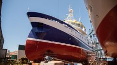 Nodosa repara dos barcos cient�ficos del IEO