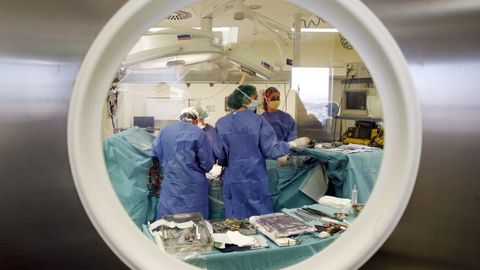 Un quir�fano del Meixoeiro