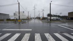 Imagen de archivo del pol�gono Sete Pontes de Vilalba, donde se produjo el accidente mortal