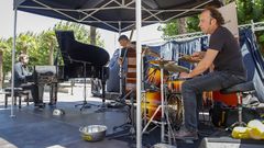 Sumrr�, el pasado agosto, en un concierto en Ribeira (A Coru�a)