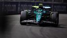 Fernando Alonso.Fernando Alonso, piloto de Aston Martin, durante el Gran Premio de Las Vegas