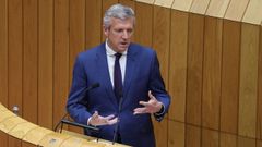 En directo: Debate de investidura de Alfonso Rueda