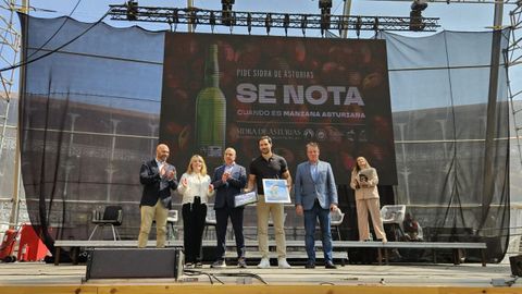 El deportista ol�mpico Sa�l Craviotto, embajador de la Sidra de Asturias 2025.