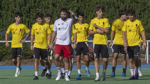 Los juveniles del Compostela empezaron la pretemporada