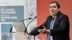 El director general de Econom�a y Estad�stica del Banco, �ngel Gavil�n