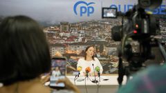 Ana M�ndez protagoniz� ayer una rueda de prensa para hacer balance antes del inicio del nuevo curso pol�tico. Este ser� especial para ella porque el PP ya la ha confirmado como candidata a la Alcald�a en las elecciones del a�o que viene.