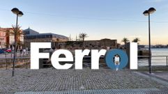 Recreaci�n de las letras en Curuxeiras, en una propuesta de ubicaci�n que todav�a no es la definitiva