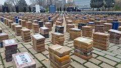 Paquetes de un kilo en el que fue el mayor alijo incautado en Galicia (7.2 toneladas). Entr en diciembre del 2023 por el puerto de Vigo y fueron decomisados en una empresa de Cambre