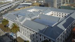 VISTAS DE LA ANTIGUA F�BRICA DE TABACOS Y ACTUAL AUDIENCIA PROVINCIAL DE A CORU�A. JUZGADOS