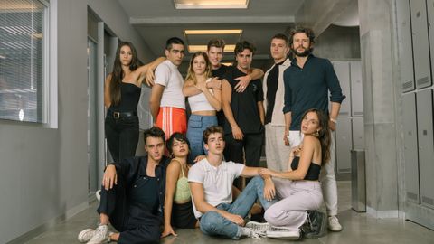 El elenco de la serie, que terminar� con la cuarta temporada