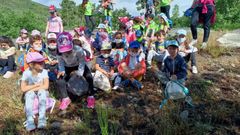 Alumnos del CEIP Amaro Refojo descubren los lagares de O�mbra con Voz Natura