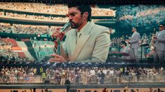 Bad Bunny, en un momento del concierto