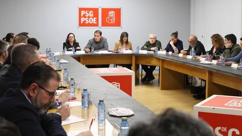 La reuni�n de la Ejecutiva del PSdeG