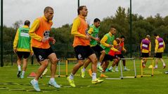 Entrenando bajo la lluvia