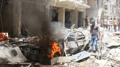 Un bombardeo contra un hospital en Alepo causa decenas de v�ctimas